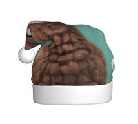 Alpaca Llama 1 confezione di cappelli di Natale in tessuto peluche cappello di Babbo Natale per feste in costume di Natale ed eventi festivi