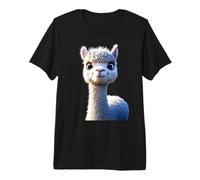 Alpaca Llama Hike Zoo Life Is Better with Alpaca Maglietta Premium