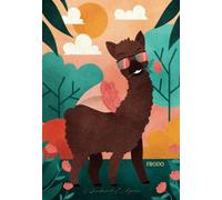ALPACA QUADERNO A RIGHE / FORMATO PICCOLO A5 (15X21 CM) - Var. 1R - RIGHE SENZA MARGINI / 80 PAGINE: Alpaca Frodo