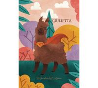 ALPACA QUADERNO A RIGHE / FORMATO PICCOLO A5 (15X21 CM) - Var. 1R - RIGHE SENZA MARGINI / 80 PAGINE:: Alpaca Giulietta