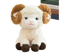 Alpaca Stuffed Animal, Small Soft Funny Pillow, Compact Comfort Doll Toy Tool, Reusable Gift Kit, Portable Plush Accessory, for Kids Boys Girls Women Home Bedroom Office Bed Couch Shelf Desk Party