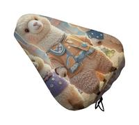 Alpacas Together, coprisella per bicicletta con coulisse, impermeabile, protegge dal sole e dalla polvere, unisex, per mountain bike