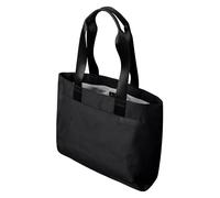ALPAKA Elements Tote M - Borsa da viaggio resistente, pieghevole, 14.5L, 6 tasche interne, borsa a tracolla magnetica, nero/grigio, Medium