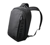ALPAKA Metro Backpack - Zaino compatto per laptop EDC, tasche interne ed esterne, tessuto Axoflux riciclato resistente alle intemperie, nero, Small, Semplice e casual