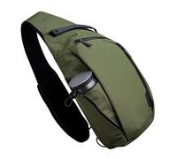 ALPAKA Metro Crossbody - Borsa a tracolla a spalla sinistra da uomo - Zaino a tracolla - 10 l con cerniera YKK, Verde, Standard, Zaini Sling
