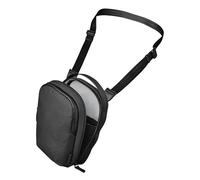 ALPAKA Metro Sling V2, piccola borsa a tracolla con blocco RFID e maniglia, tracolla regolabile e rimovibile, nero, misura piccola, Nero, s