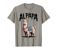 Alpapa Best Dad Father's Day Alpaca Maglietta
