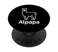 Alpapa Best Dad Father's Day Alpaca PopSockets PopGrip Adesivo