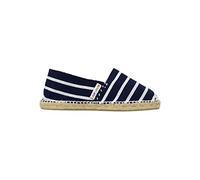 ALPARGATUS Espadrillas unisex con motivo a righe - realizzate a mano in Spagna, Rayas Blancas, 41 EU