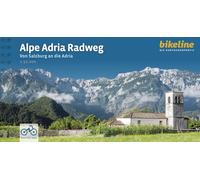 Alpe Adria Radweg: Von Salzburg an die Adria. 1:50.000, 402 km, GPS-Tracks Download, LiveUpdate