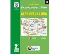 Alpe della Luna. Carta dei sentieri 1:25000. Ediz. multilingue