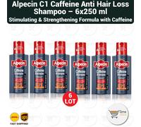 Alpecin C1 Caffeine Shampoo Anti Perdita Capelli 250 ml - Effetto Addensante ...