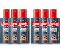 Alpecin Caffeine Shampoo C1 3x250ml | Anticaduta Efficace con Caffeina | Rinforzante Uomo per Capelli Diradati e Sottili | Cura Quotidiana del Cuoio Capelluto | Per capelli forti (Confezione da 2)