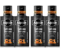 Alpecin Caffeine Shampoo C1 Black Edition 2 x 250ml | Shampoo naturale crescita dei capelli uomo | Anticaduta uomo (Confezione da 2)