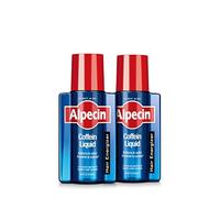Alpecin Coffein Liquid 2x 200 ml | Lozione anticaduta Uomo per la naturale crescita dei capelli | Prodotti per la naturale crescita dei capelli Uomo | Alpecin Lozione per capelli Uomo