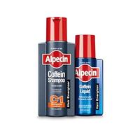 Alpecin Coffein Shampoo C1 250 ml e Alpecin Coffein Liquid 200 ml | Prodotti per la naturale crescita dei capelli | Aiuta a previene la caduta ereditaria dei capelli