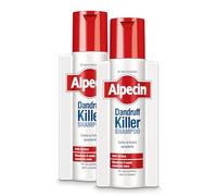 Alpecin Dandruff Killer 2 x 250 ml | Shampoo antiforfora per uomo con caffeina | Elimina la forfora persistente | Rinforza le radici | Stimola la crescita dei capelli per un cuoio capelluto sano
