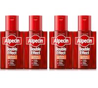 Alpecin Double Effect 2 x 200 ml | Shampoo anticaduta e antiforfora professionale per uomo | Trattamento contro caduta ereditaria dei capelli e forfora persistente | Rinforza radici (Confezione da 2)