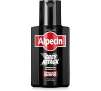 Alpecin Grey Attack Shampoo Colorante Uomo 1x200ml Shampoo Uomini Rinforzante