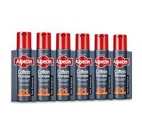 Alpecin Shampoo alla caffeina C1 - 6 x 250 ml - contro la perdita di capelli causata dall'ereditarietà | più capelli | Rafforza le radici dei capelli e la crescita dei capelli | Cura dei capelli da