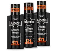 Alpecin Shampoo da uomo nero con nuova fragranza 3 x 250 ml | Shampoo per la crescita dei capelli | Shampoo da uomo per capelli naturali forti | Cura dei capelli per uomini Made in Germany
