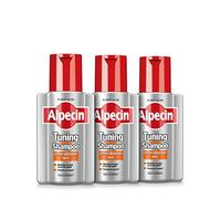 Alpecin Tuning Caffeine Shampoo 3 x 200 ml | Preserva e intensifica il colore scuro naturale | Stimola la crescita dei capelli | Rinforza le radici con caffeina