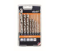 Alpen 600093100 8 Profi HSS PTM Tasselli Trapano, Grigio, Set di 8 Pezzi