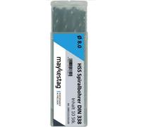 Alpen 60100330100 00 HSS Punta a spirale 3.3 mm Lunghezza totale 65 mm DIN 338