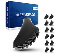 Alpen Bears Gommini Bastoncini Trekking | 14 Pezzi | Set di Attacchi Professionali per Tutti i Comuni Bastoncini da Trekking e da Nordic Walking | Tappi Gomma per Bastoni