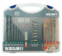 Set Trapano Metallo / Pietra, Con Grani E Componenti,22-teilig,Trapano