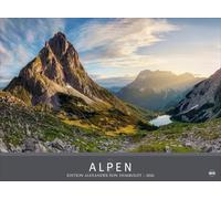 Alpen - Edition Alexander von Humboldt Kalender 2026: Alexander von Humboldt-Reihe. Hochwertiger Foto-Wandkalender mit atemberaubenden Landschafts-Fotos. Foto-Kalender XXL. Querformat.