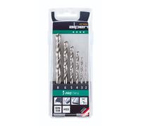ALPEN-MAYKESTAG 0000111806100 HSS Metall-Spiralbohrer-Set 6pezzi 2 mm 3 4 5 6 8