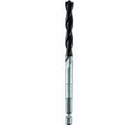 alpen, Punta da trapano in metallo duro per calcestruzzo Profi Beton, gambo esagonale 1/4", diametro 6 mm, L1 100 mm, L2 54 mm, 18900600100
