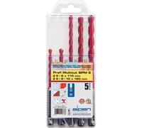 Valigetta portapunte multiuso Alpen Sds Plus 5 pezzi