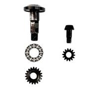 ALPEN Wildhorn 32/8 - Kit segmento dentato di ricambio per cesoie elettriche Wildhorn 32 - Asse ingrassatore, Cuscinetto, Dado, Vite di bloccaggio, Settore dentato