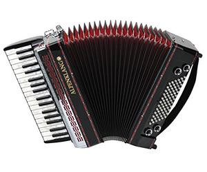 Alpenklang Pro Fisarmonica III 72 MH Nero, 34 tasti discant in madreperla