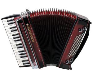 Alpenklang Pro Fisarmonica III 72 MH Shadow Red