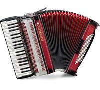 Alpenklang Pro Fisarmonica IV 96 CM Shadow Red, 96 bassi, 5 x 44, 5 x 20 cm