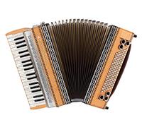 Alpenklang Pro Fisarmonica IV 96 MH Ontano, 38 tasti diskant in madreperla