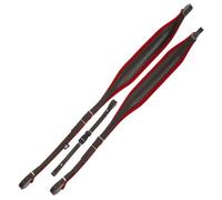 Alpenklang tracolla per fisarmonica, 96/120 bassi, rosso/marrone