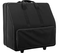 Alpenklang Trolley/Valigia Per Fisarmonica 120 Bass (trolley per fisarmonica, nucleo in legno, imbottitura in peluche, 56 x 50 x 33 cm, materiale esterno rigido e idrorepellente) nero