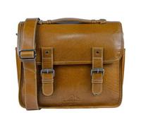 Alpenleder Giornalista di borsa fotografica cognac