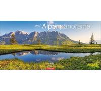 Alpenpanorama Kalender 2027: Die Berge der Schweiz, Deutschlands und Österreichs in einem Großformat-Kalender. Atemberaubende Panoramafotos der Alpen in einem großen Wandkalender.