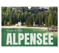 Alpensee - Wunder der Natur (Wandkalender 2026 DIN A4 quer), CALVENDO Monatskalender: Die Schattierungen natürlicher Farben