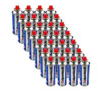 ALPENTECH - Confezione da 28 cartucce gas 250 g butano bombola di gas UN2037 per stufe e diserbatori termici