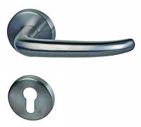 Alpertec Barcelona-R PZ 32840513 - Maniglia per porta in acciaio INOX