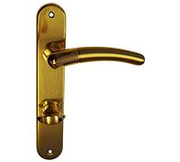 Alpertec Betty, Set maniglia per porta WC in ottone lucidato, 32960973