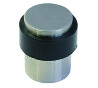 Alpertec fermaporta in acciaio inox satinato, porta tampone porta schoner - Fermaporta da pavimento, diametro 30 mm, altezza 45 mm, 28020910 K1