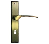 Alpertec Nelson LS 32214363 - Maniglia per porta in ottone brunito per porte della stanza