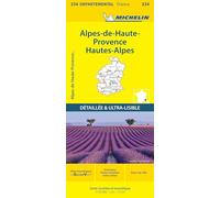 ALPES - DE - HAUTE PROVENCE , HTES - ALPES 11334 C: Map